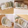 Kitchen Counter Dish Drainer Practical Dish Rack Plate and Bowl Holder for Optimal Kitchen Space Utilization