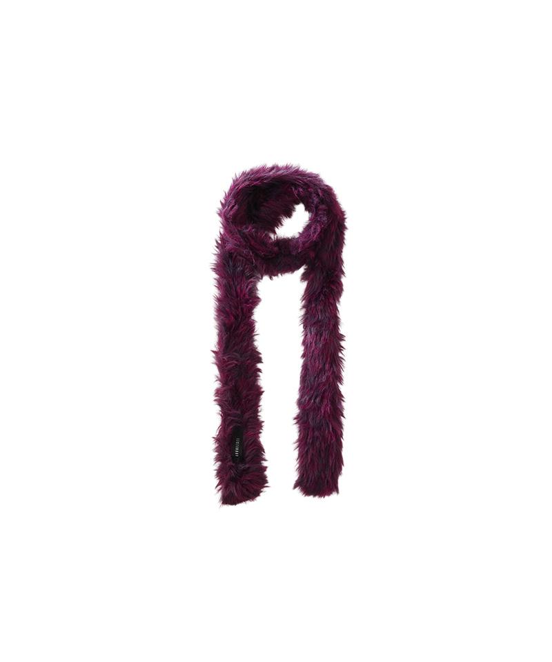KOOKEESEE Winter Hairy Muffler (Purple)