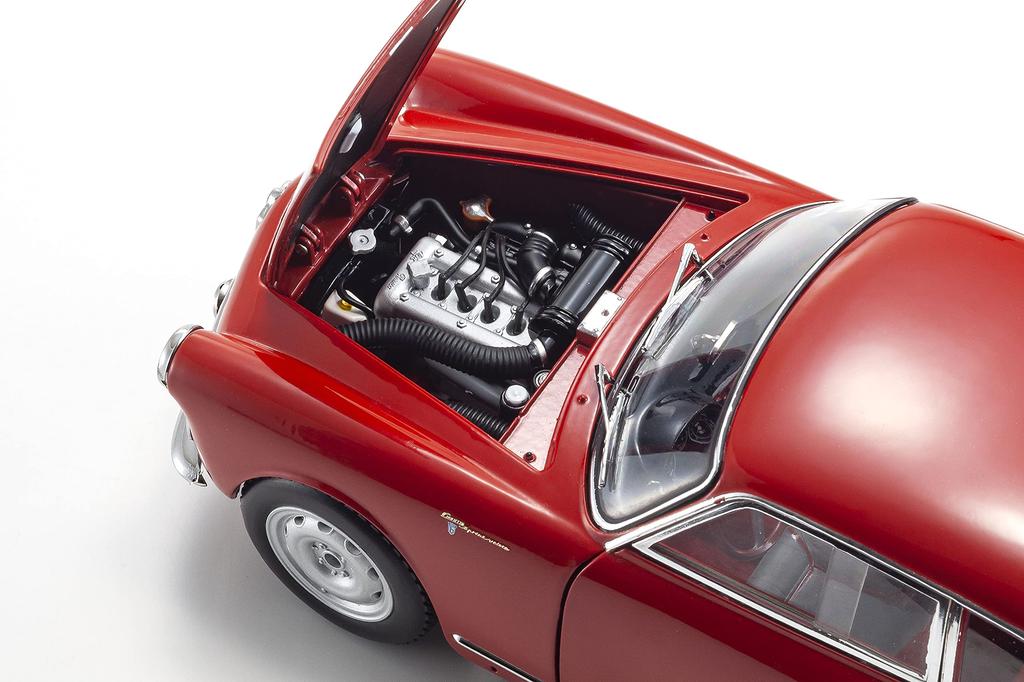 Kyosho Original Scale Alfa Romeo Giulietta Sprint Veloce Red Finished Product 1/18