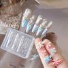 3D Flower Silicone Nail Art Molds,Reusable Petal Silicone Nail Mold DIY Nail Art Decoration Nail Making Tools