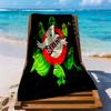 Ghostbusters Team-up Personalized Text Beach Towel Soft Durable Quick-Dry Ideal for Travel Outdoor Swim Pool Yoga Surf Camping Hiking Gym Gift Holiday
