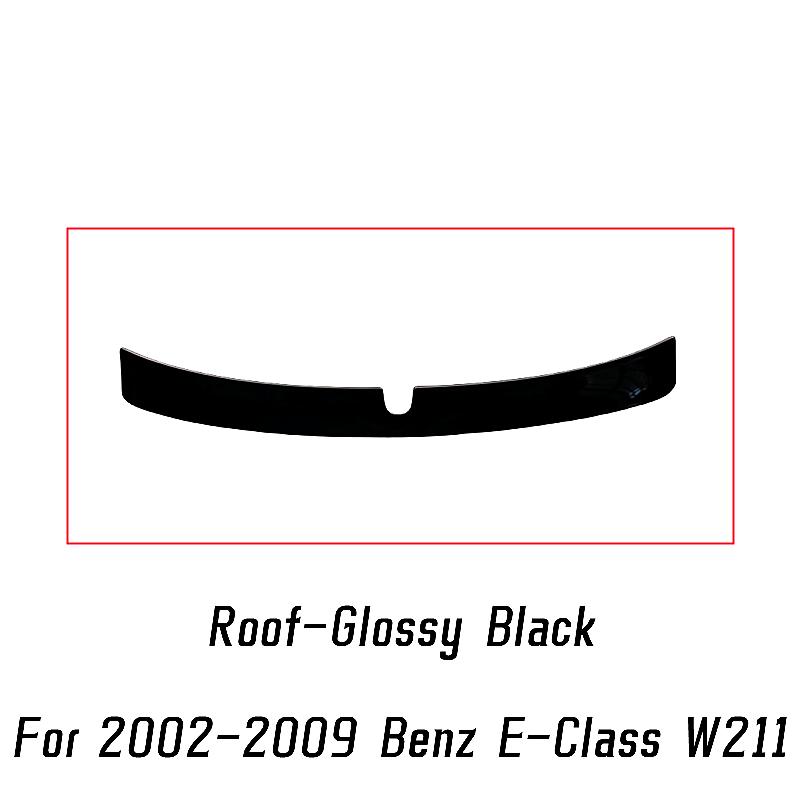 

Для Mercedes Benz E-Class W211 E180 200 260 300 320 240 230 280 35 Задняя крыша Крышка багажника Спойлер Крылья Тюнинг Аксессуары Часть