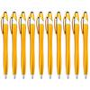 10Pieces 2-in-1 Ballpoint Pen with Stylus Tip Touching Screen Pen Retractable Ballpoint Pen Write Smoothly for Adult