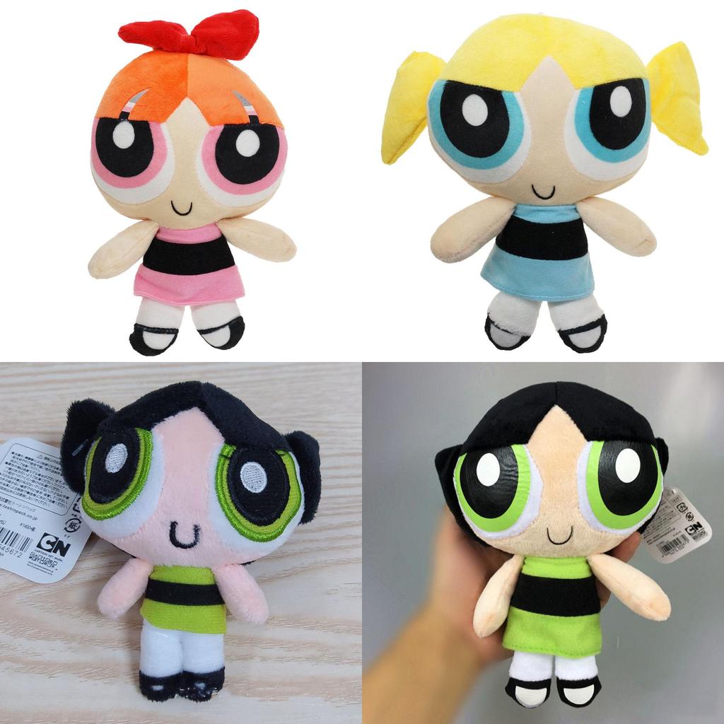 Plush Powerpuff Girls Dolls Colorful 20cm Cartoon Stuffed Toys For Teens**