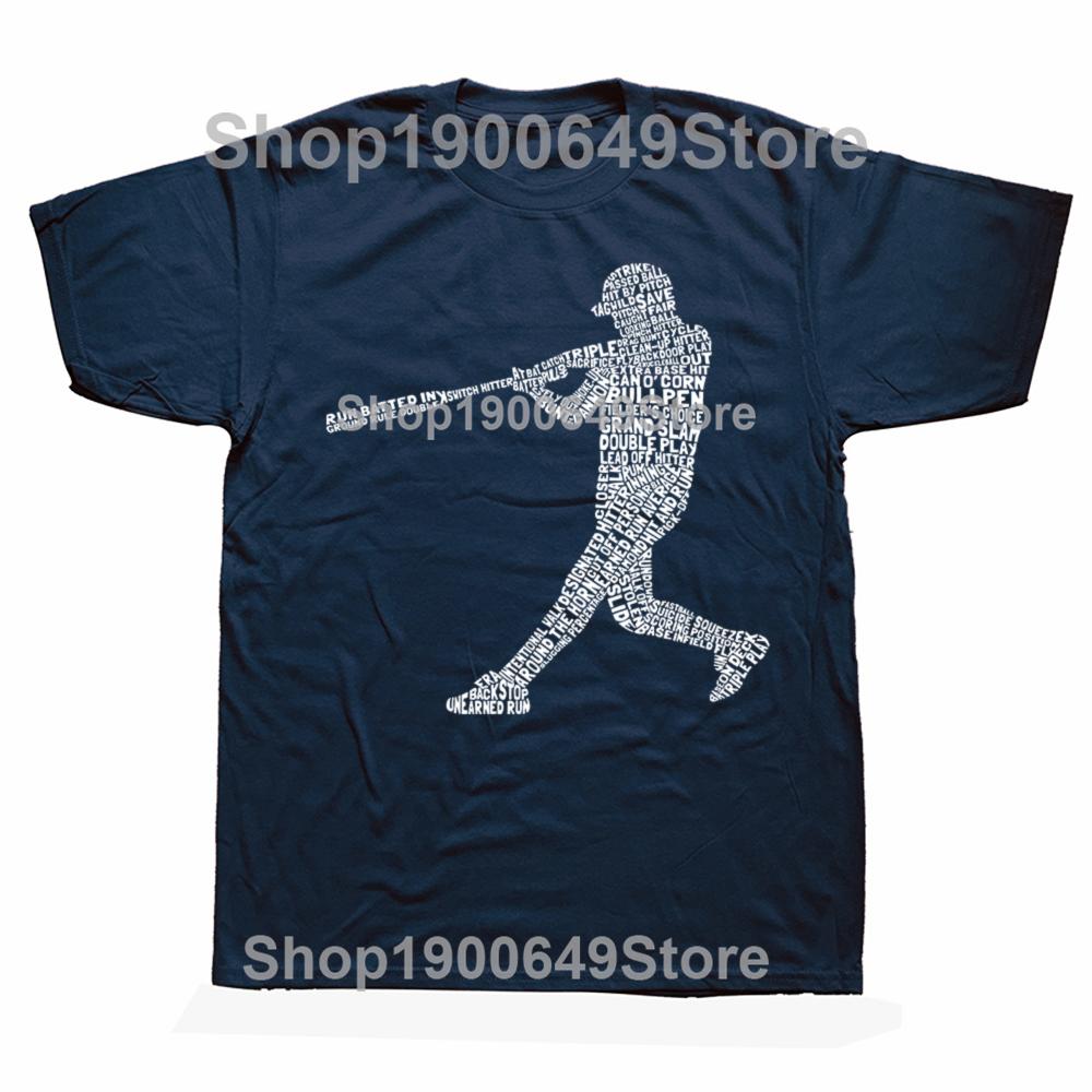 Funny Baseball Softball Player Sports T Shirt Tee Tops Round Neck ShortSleeve Fashion Tshirt Clothing Casual Basic Tshirts