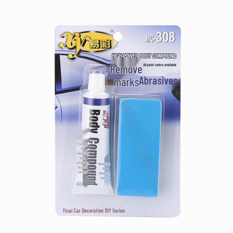 Car Scratch Repair Wax - Easy Color Polish & Abrasive Paint Restoration