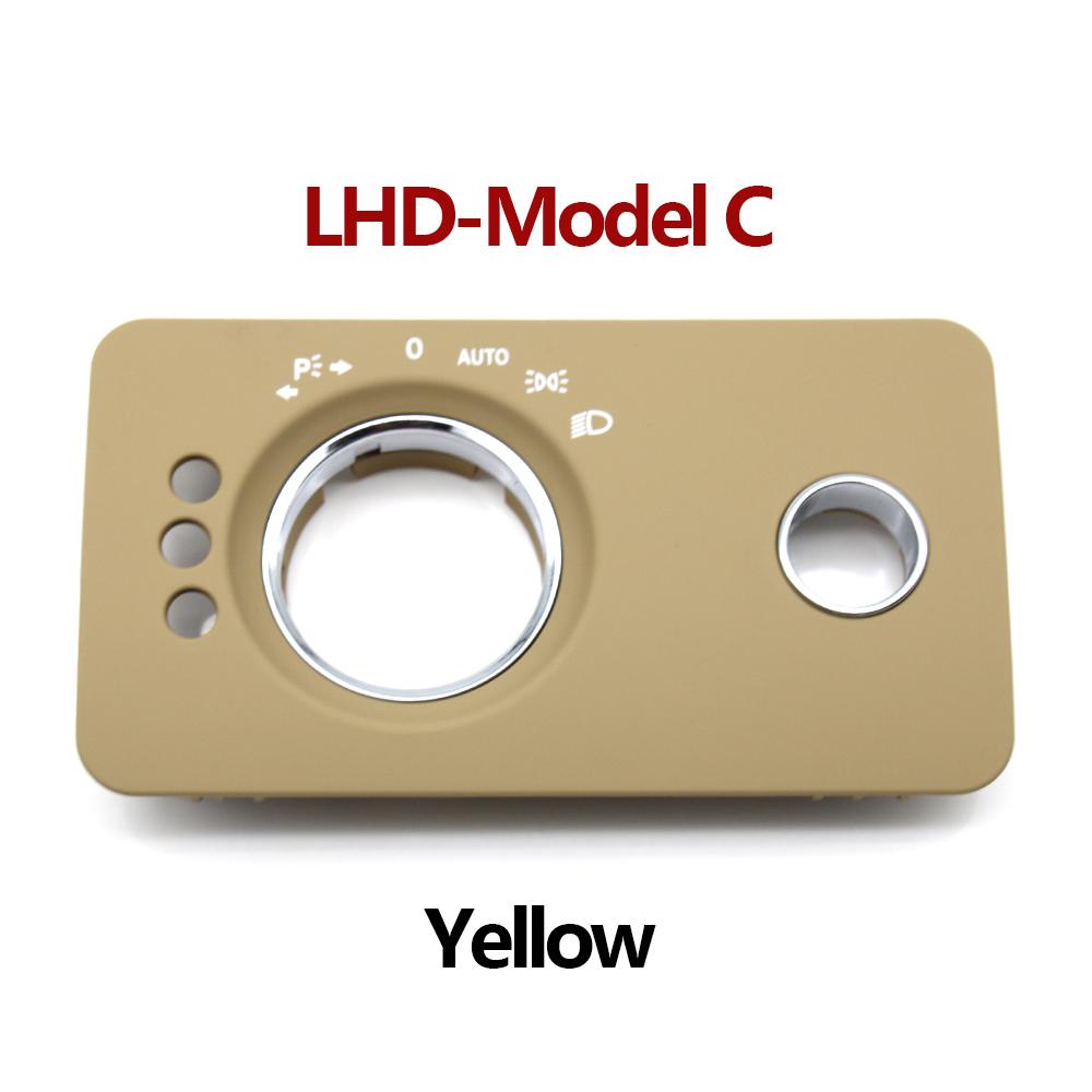 W251 LHD Car Front Dashboard Headlight Lamp Switch Cover Trim For Mercedes Benz R Class R280 R300 R350 R400 R500 2005-2017