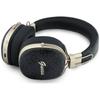 Cuffie Over-Ear Guess Bluetooth ENC Metalliche Logo Script 4G Nere