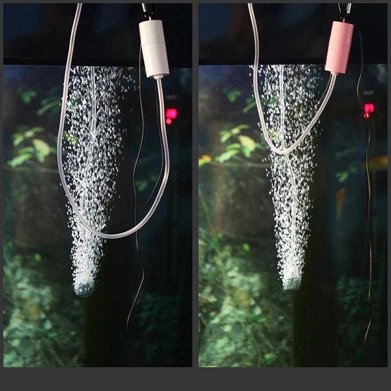 Akvarijní kyslíkové čerpadlo USB Akvárium Malý provzdušňovač Vzduchový kompresor Mini