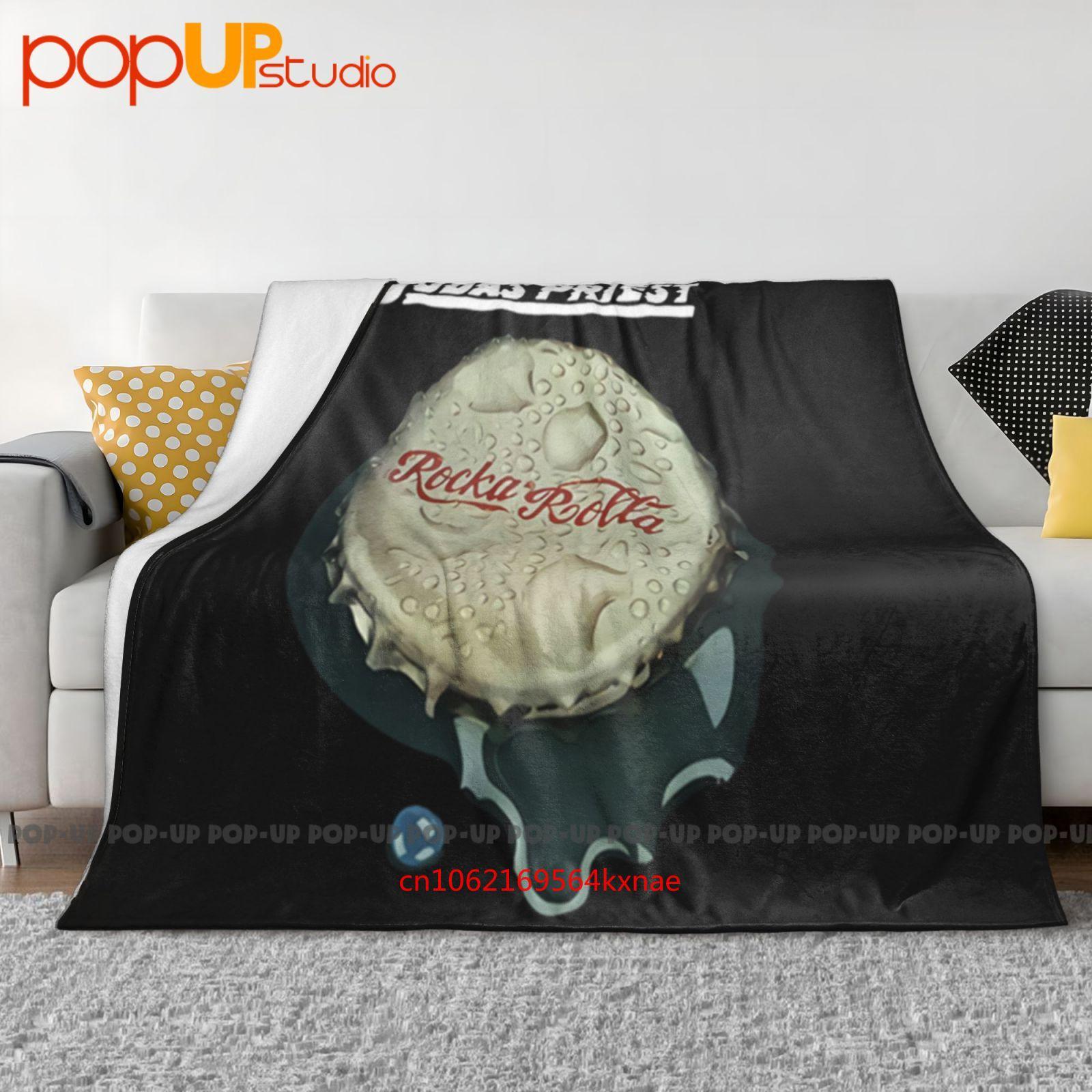 Judas Priest Rocka Rolla Ultra-Soft Blanket Quilt Winter Sofa Cover Bed Covers 30x40in