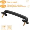 Car Windshield Bracket Handle  Loop Accessories For Jeep Wrangler JK TJ 1997-2017 Hold Down Bracket Strap Hood