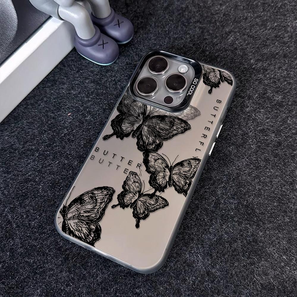 Painted Phone Case for iPhone 11 14 15 16 iPhone 17 11 12 13 for 17 14 15 16 Pro14 15 16 Pro Max for Samsung S25 Ultra S24 S25 A36 A56 A16 Hard Cover