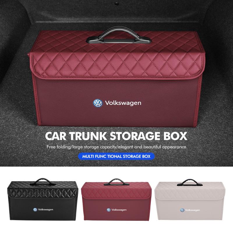Car Trunk Storage Box Organizer Large Capacity Tidying OP13 Container For Volkswagen VW Polo Jetta Sagitar Magotan Passat B5 B6 B7 CC