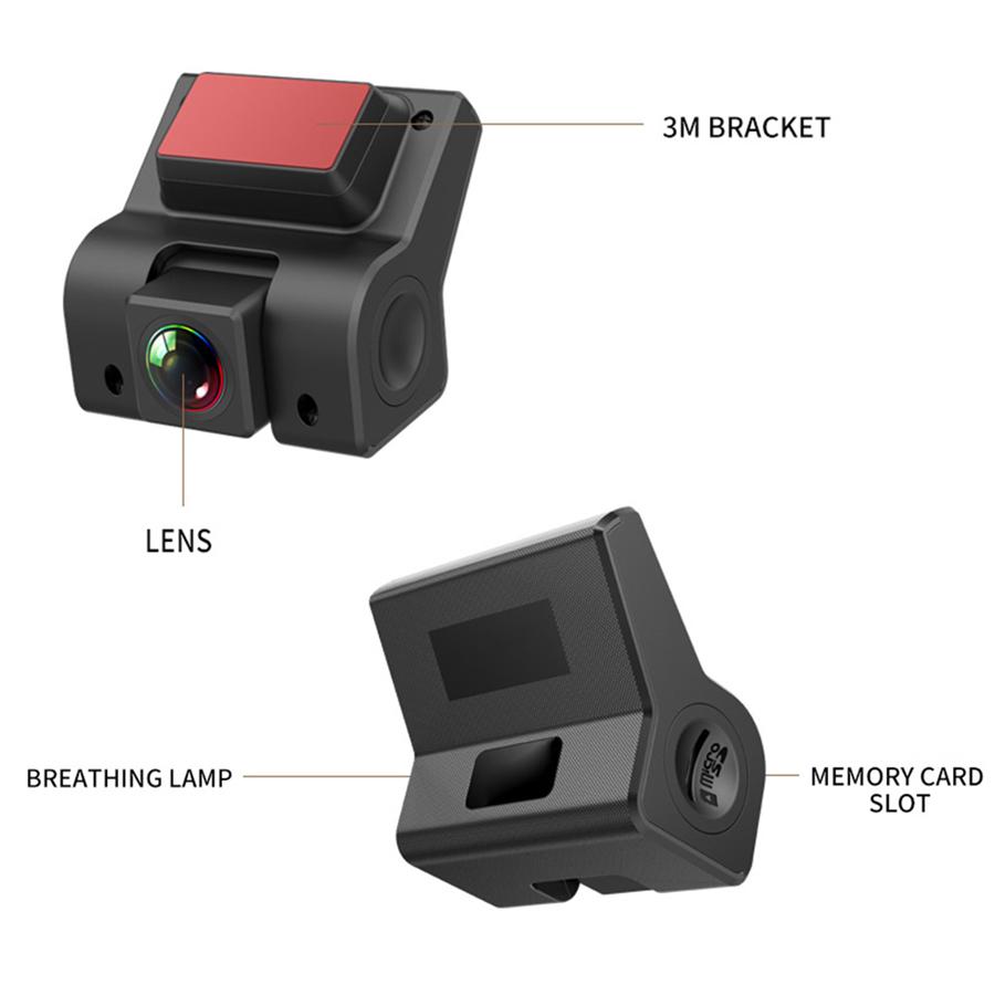 U1 AR Navigation Dashboard Camera ADAS Night Vision Car DVR USB Dash Cam for Android Car Radio Head Unit