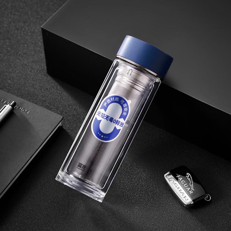 FUGUANG Double-Layer Heat-Resistant Glass Tea Cup