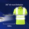 High-Visibility Quick-Dry Reflective Safety Shirt
