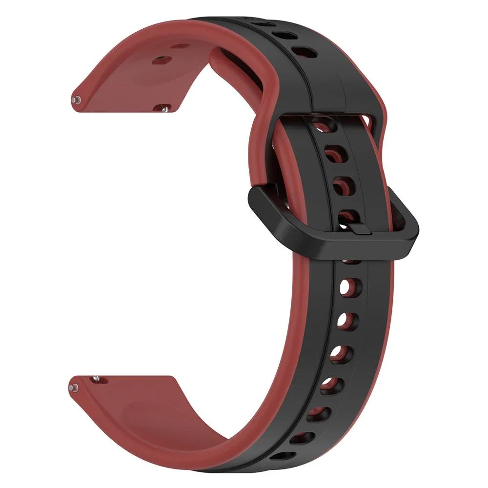 20/22mm Sports Silicone Strap For Samsung Galaxy Watch 6 5 Pro 40 44mm 45mm Bracelet Watch 6 4 Classic 47mm 43mm Band Accessorie