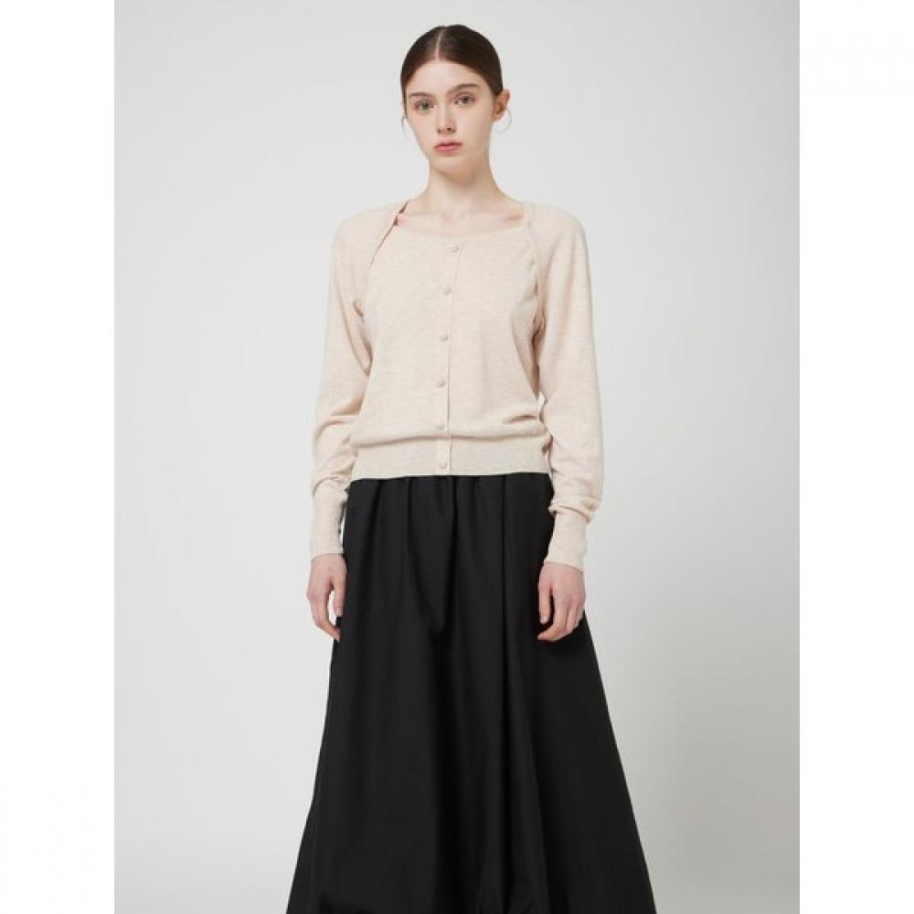 Cc Collect Square Neck Button Pullover C253ksk003