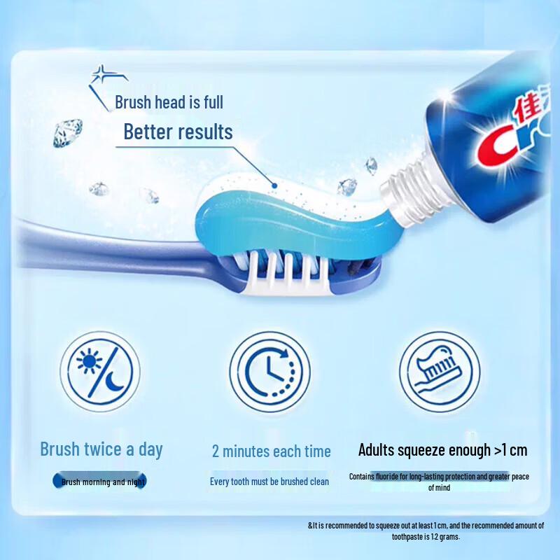 Crest 3D White Stain Removal Toothpaste 4-Pack