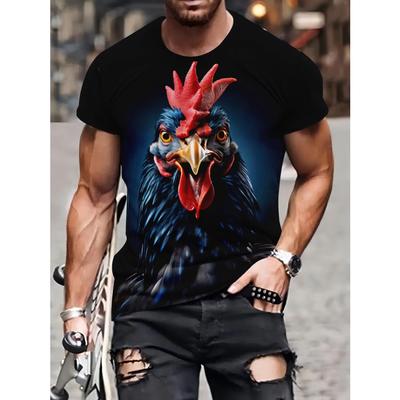 Short Sleeve Plus Size Summer Tee Men Outfit Back Cock 3d Print T Shirts Mens Casual Sportwear T Shirt Male