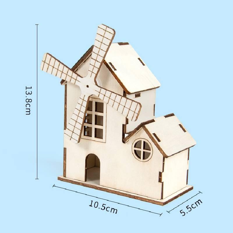 Science Experiment Solar House Diy Kit For Kids Educational Physics Toy
