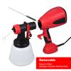 Paint Sprayer 600W Electric Spray Paint Gun 1200ml Pot 3 Spary Patterns 1.5/1.8/2.2/2.6mm Nozzles