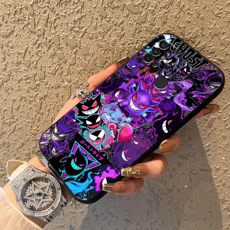 Case for Motorola Moto G52 G22 Edge40 G32 G60s G51 G73 G50 G53 G30 G71 Edge 20 Pro 30 Lite Phone Cover Hot Pokemon Gengar