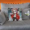 Anime H-Hetalia World Stars Pillow Case Square Double-Sided Printing Short Plush Sofa Cushion Cover Bedroom Bedside Pillow
