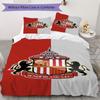 Set Copripiumino con Fantasia Sunderland Copripiumino Federa Decorazione per la Casa Regalo di Compleanno (1 * copripiumino + 2 * federe senza imbottitura)89