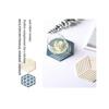 Silicone Trivet Mats And Hot Pads 8 Pcs 5.63 4.92 In Hexagon Heat Resistant Multifunction Kitchen Tool For Bowl Mats, Dish Mats, Placemats, And Drink