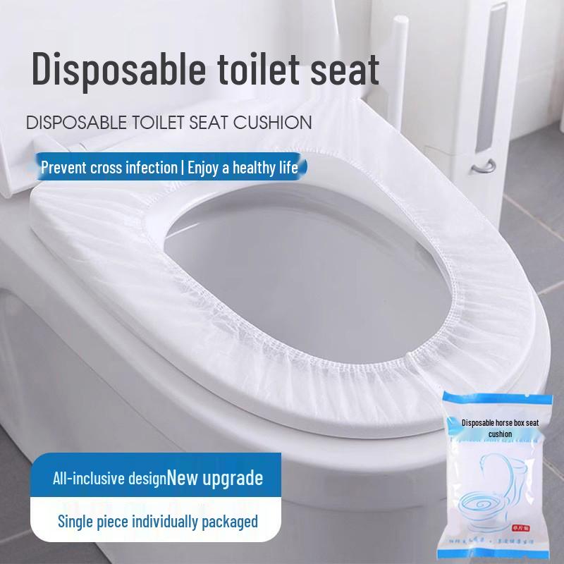 Individually Packaged Waterproof Disposable Travel Toilet Seat Covers