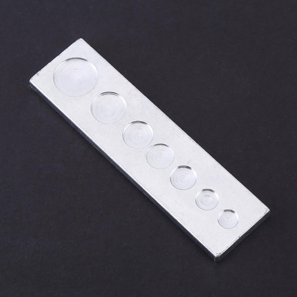 11pcs Set Leather Craft Snap Fastener Setter Rivet Setting Punch Die Tools with Hole Punches