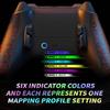 eXtremeRate Textured VICTOR X Remap Kit for Xbox Series 6 Black Redesigned Back Side and 4 Back Buttons Controller Not Included S/X, Profiles, Shell,