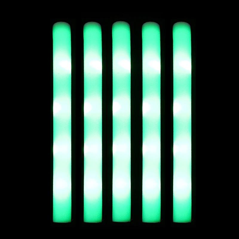 30/1Pcs Glow Sticks Bulk-LED Foam Glow In The Dark Luminous Flashing Cheer Sticks Birthday Bar Wedding Concert Party Supplies