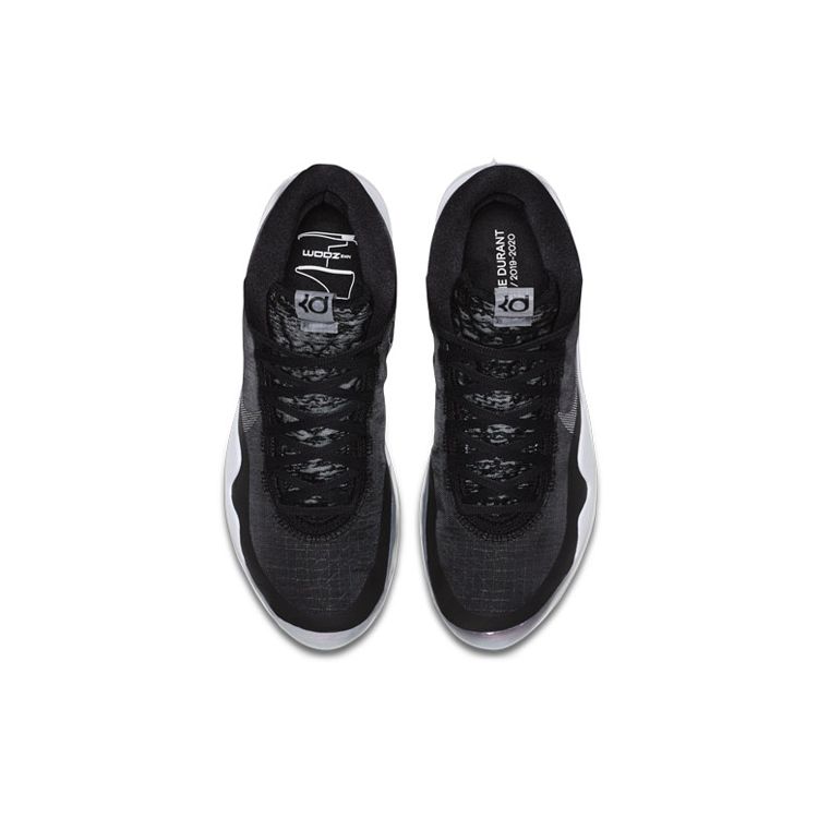 Nike Zoom KD 12 EP The Day One Unisex Sneakers Black Metallic-Silver-White AR4230-001