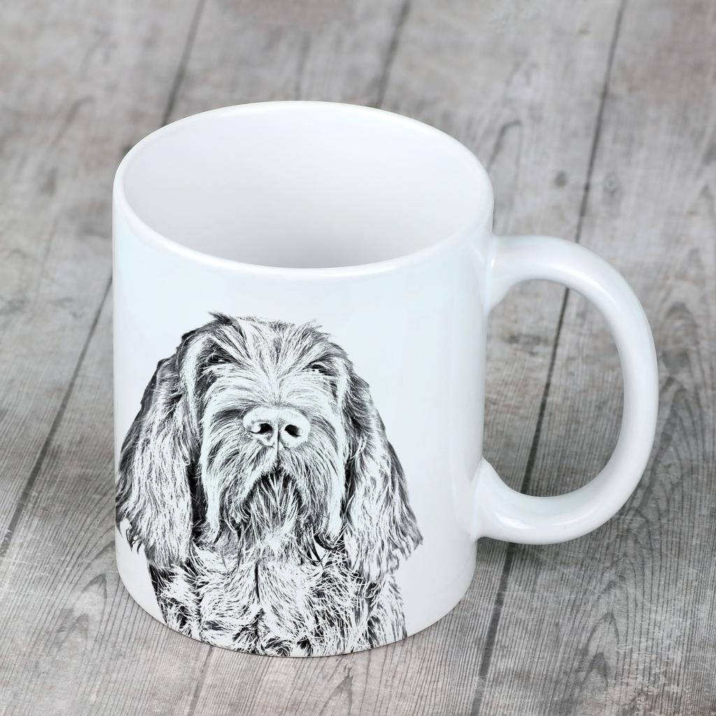 Italský spinone, Spinone Italiano, Bracco Spinoso - hrnek se psem, personalizovaný hrnek s potiskem, klasický dárek pro každého od značky Art-Dog