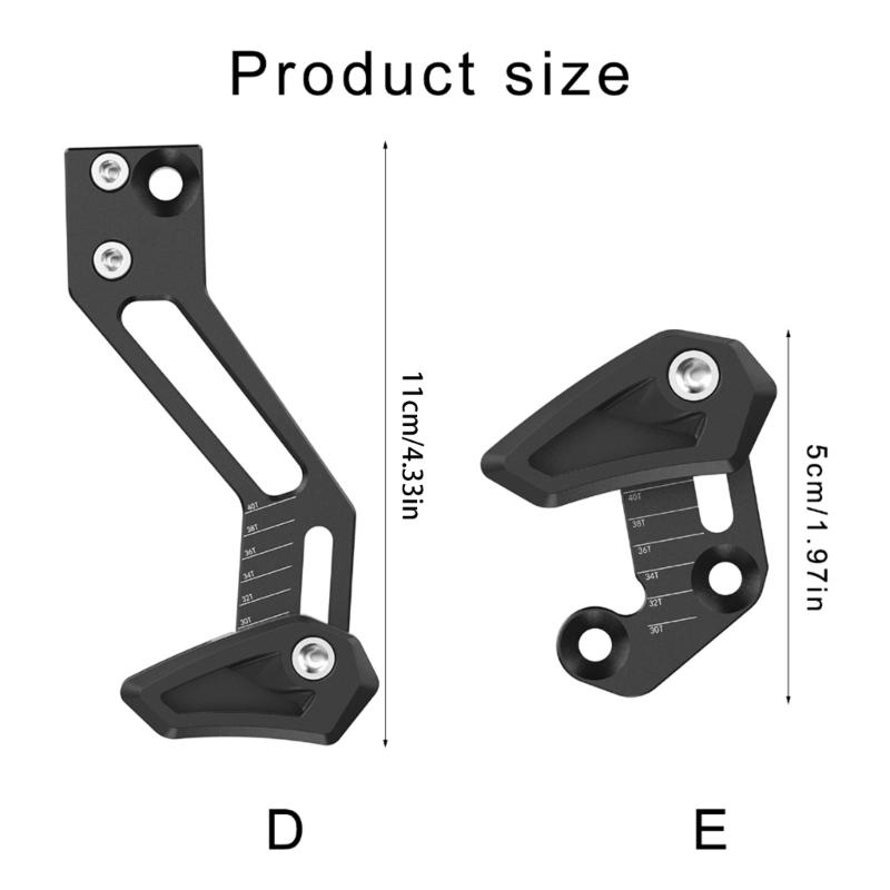 Road Bike Single Speed Chain Guide Low Directly Mount Chain Guard Practical Drop Catcher Mountain Bike Chain Guide