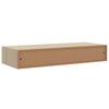 Vidaxl Półka Ścienna Z Szufladą, Kolor Dębu, 60 X 23,5 X 10 Cm, Mdf