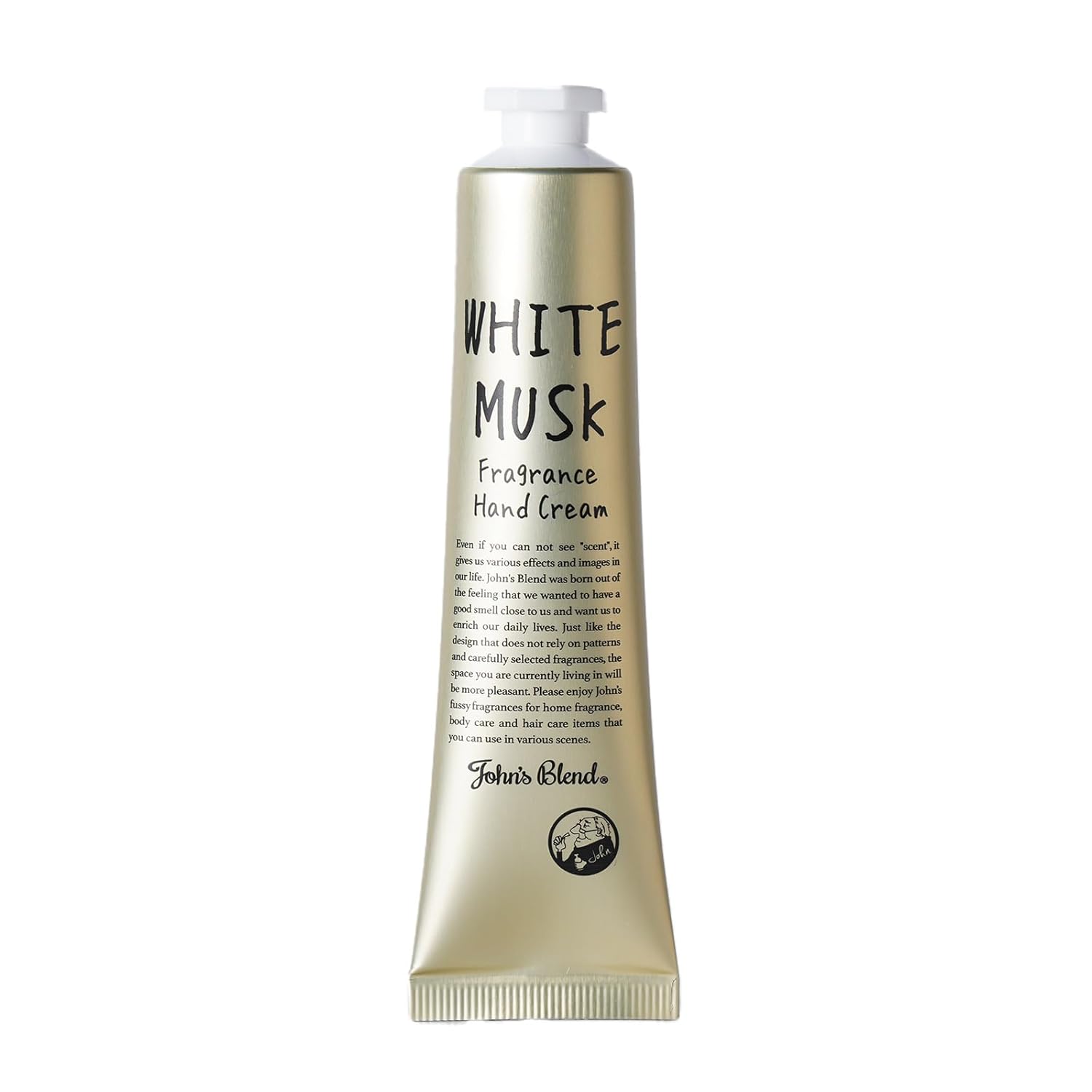 White Musk Hand Cream Johns Blend Non-greasy Fragrance 38g Petit Gift Birthday Present Life Fathers Day