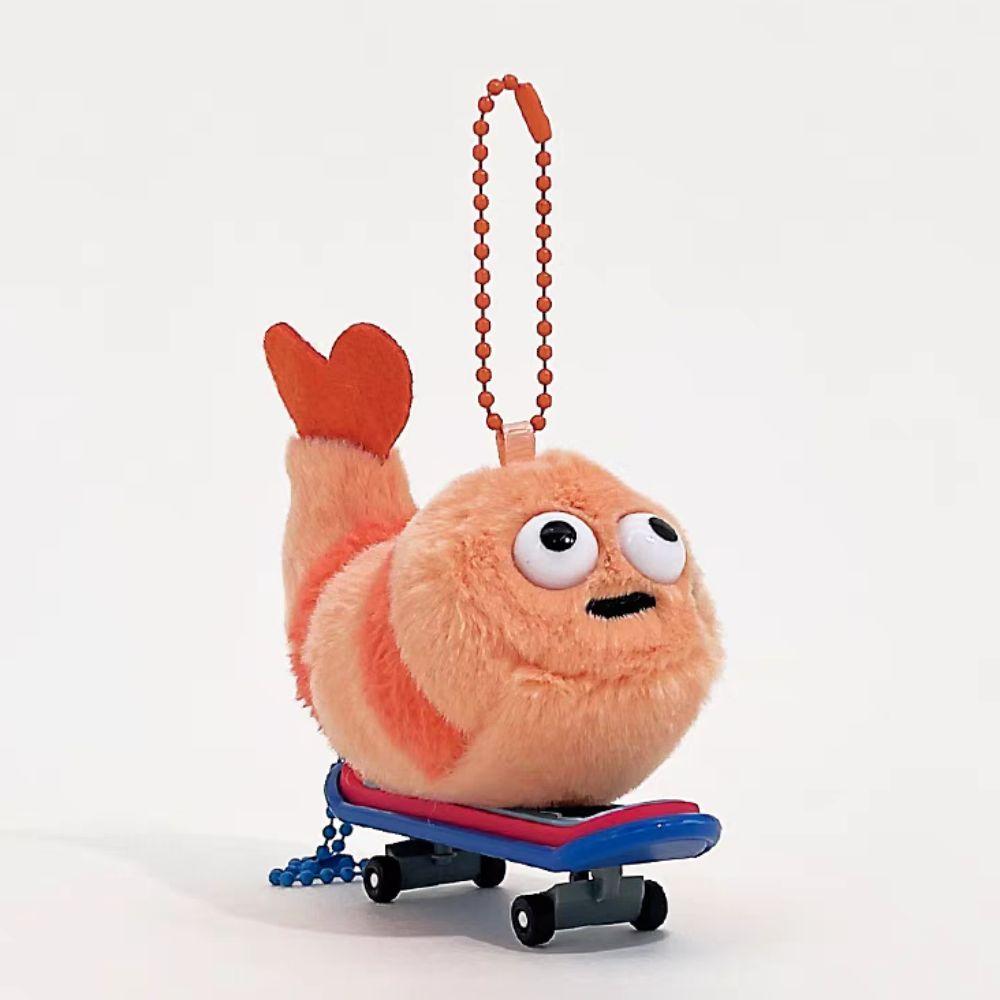 Fluffy Plush Chicken Keyring Magnet Chicken Plush Toy Bag Pendant  Hanging Ornaments