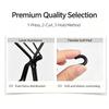 4 Pieces Eyelash Eyebrow Makeup Tool Set With Eyelash Curler Brushes And Combs Perfect For Daily Makeup And Travel Use