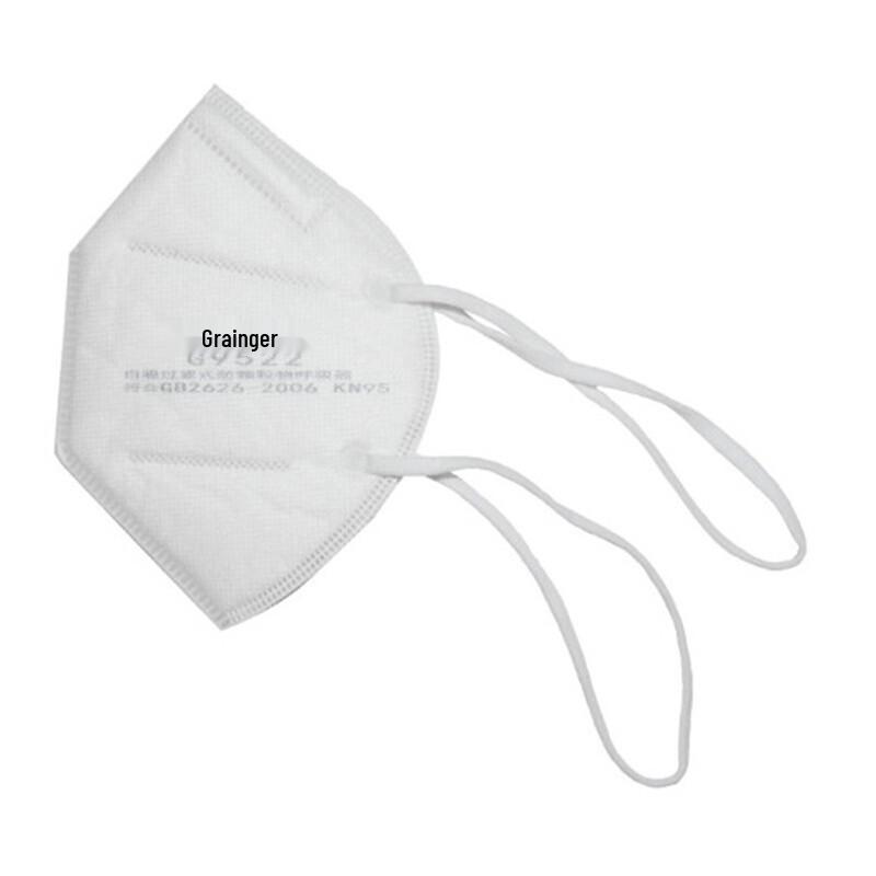 Grainger KN95 Headband Folding Dust Mask Box of 50