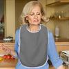 Soft Adult Bib Adjustable Mouth Wipe Polyester Daily Care Apron  Adult