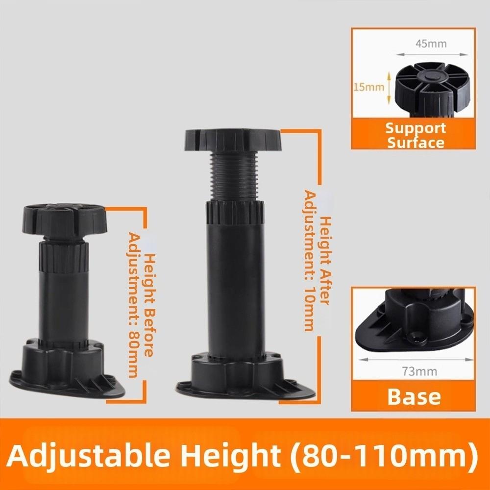 Heavy Duty Cupboard Foot Load Bearing Bracket Plinth Feet High Quality Cabinet Leg  For Table