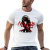 Nemesis Alton Towers Black Track Logo Tshirt Work Short Sleeve Cotton Top