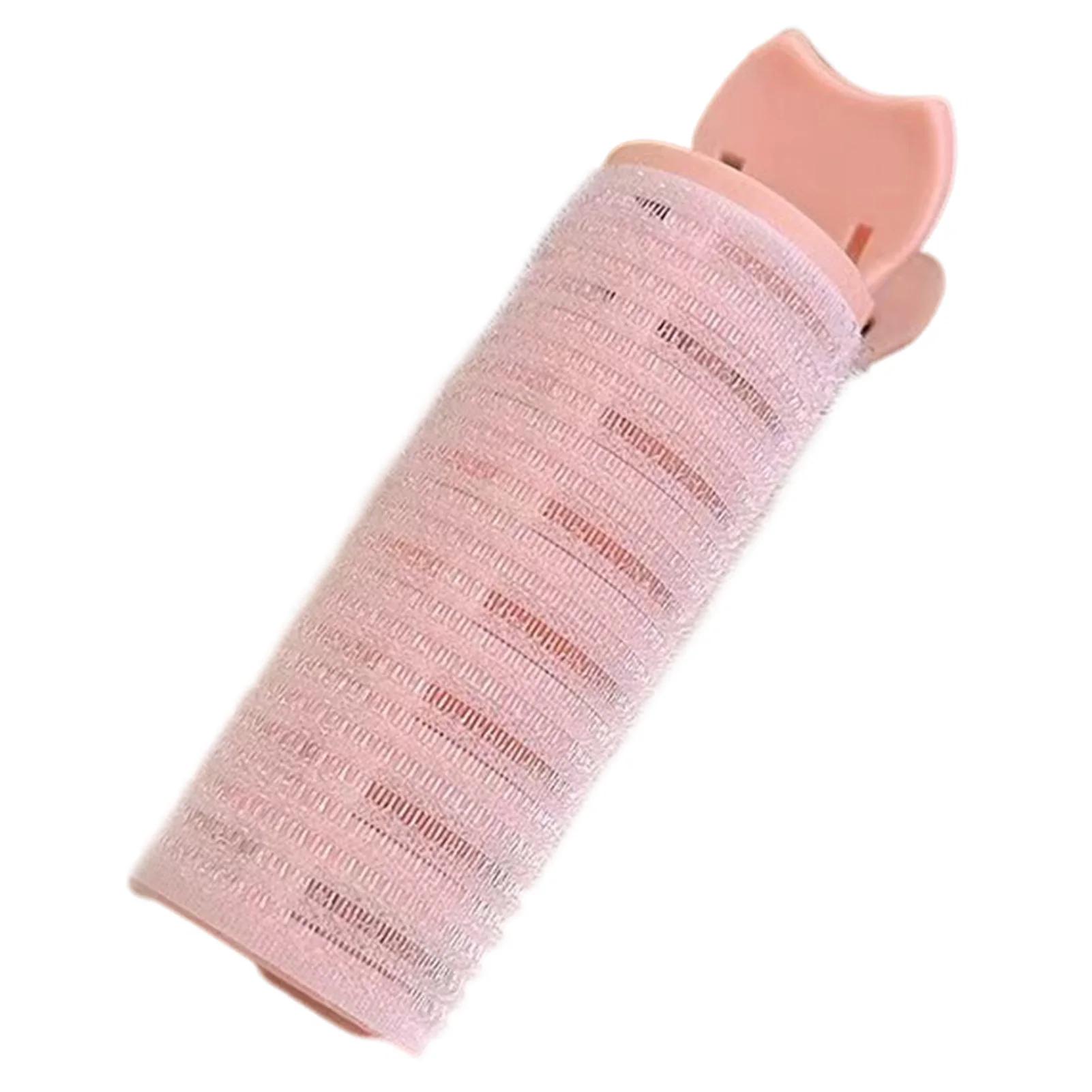 

BEPAN 1/2pcs Fluffy Hair Roller Bangs Hair Root Fluffy Hair Clips Self Grip Traceless No Damage Bang Top Styling Curling Barrel Roller