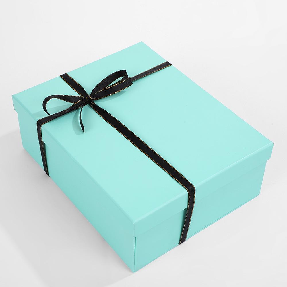 Bowknot Lid and Base Gift Box for Handbags, Shoes, Scarves & Clothing