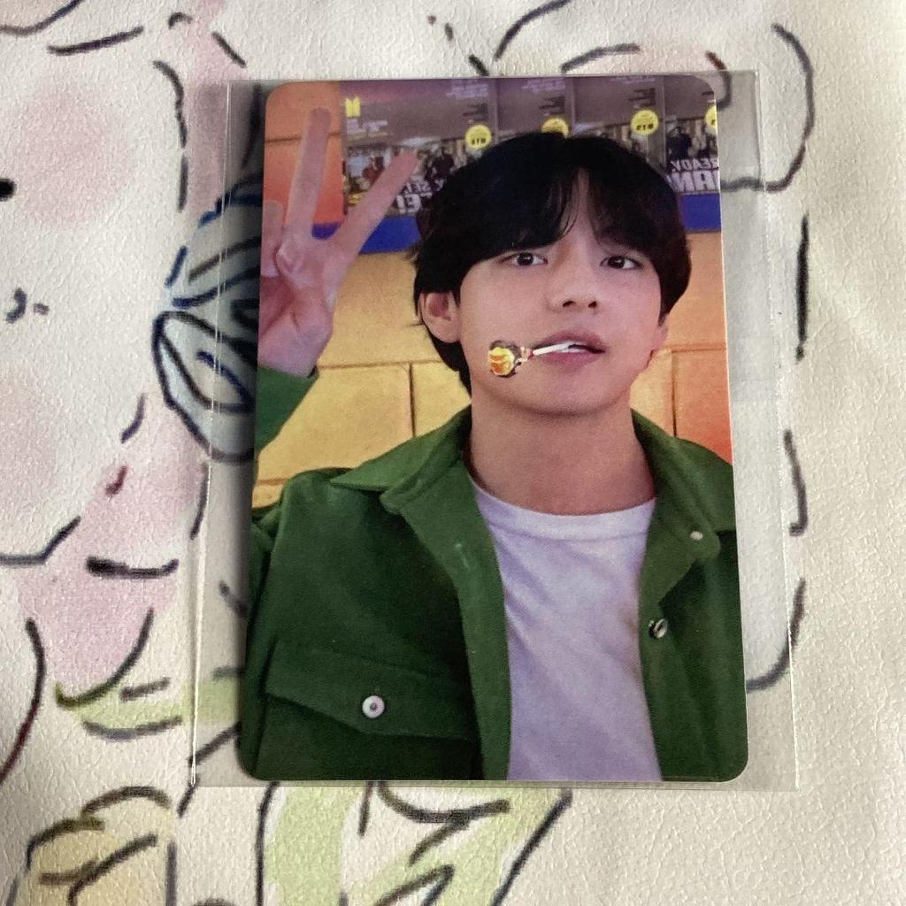 [USED] BTS P.T.D ON STAGE-LIVE Taehyung Trading Card