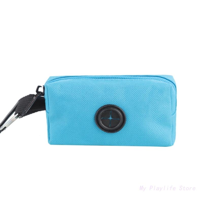 Pet Puppy Cats Pick Up Poop Bag Dispenser Portable Dog Poop Waste Bag Holder Outdoor Pet Supplies Garbage Bags Organizers