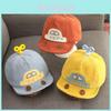 Baby Autumn Cotton Baseball Cap With Car Print For Toddler Boys And Girls